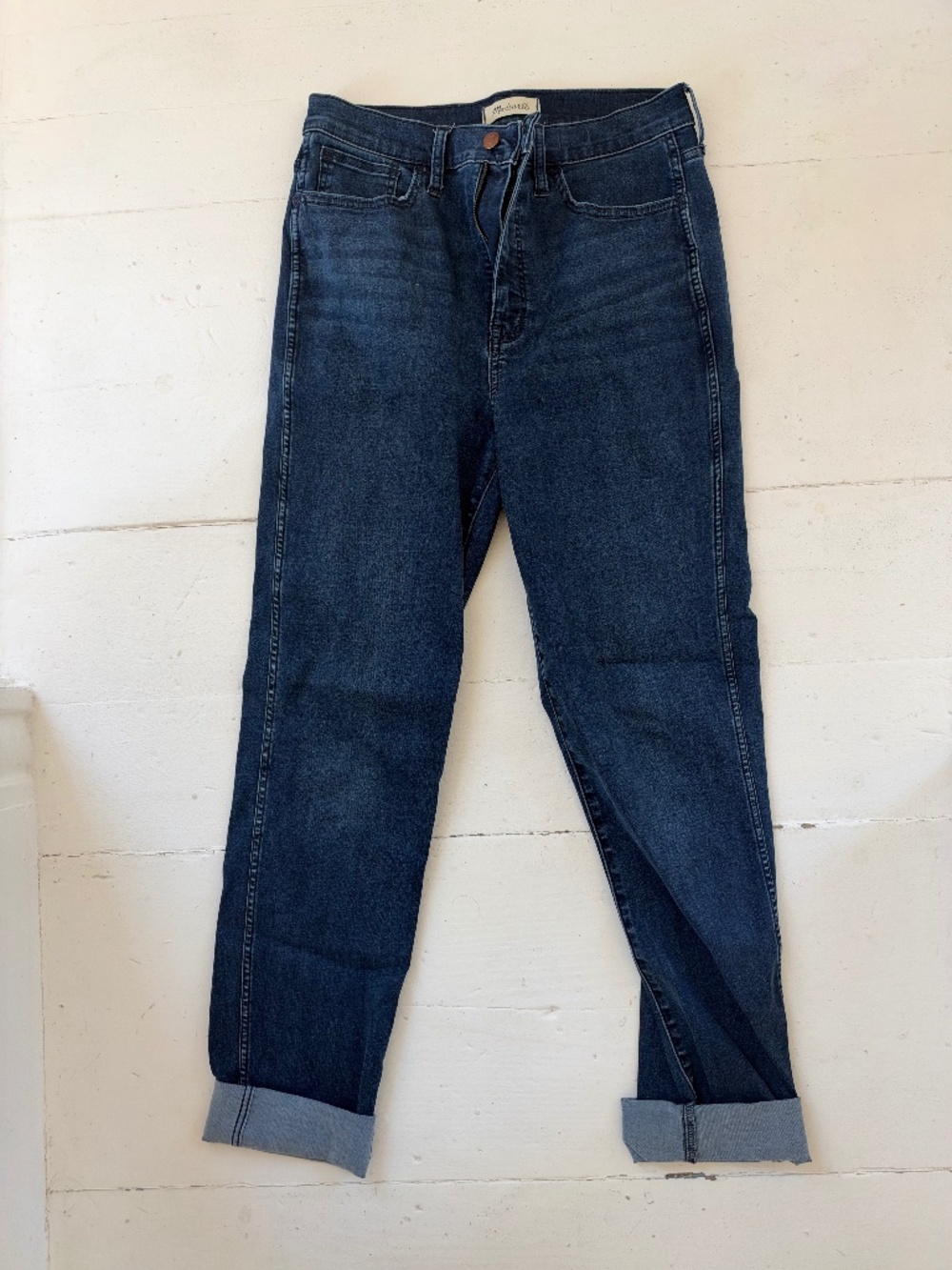 Madewell Roadtripper Stovepipe stretch denim